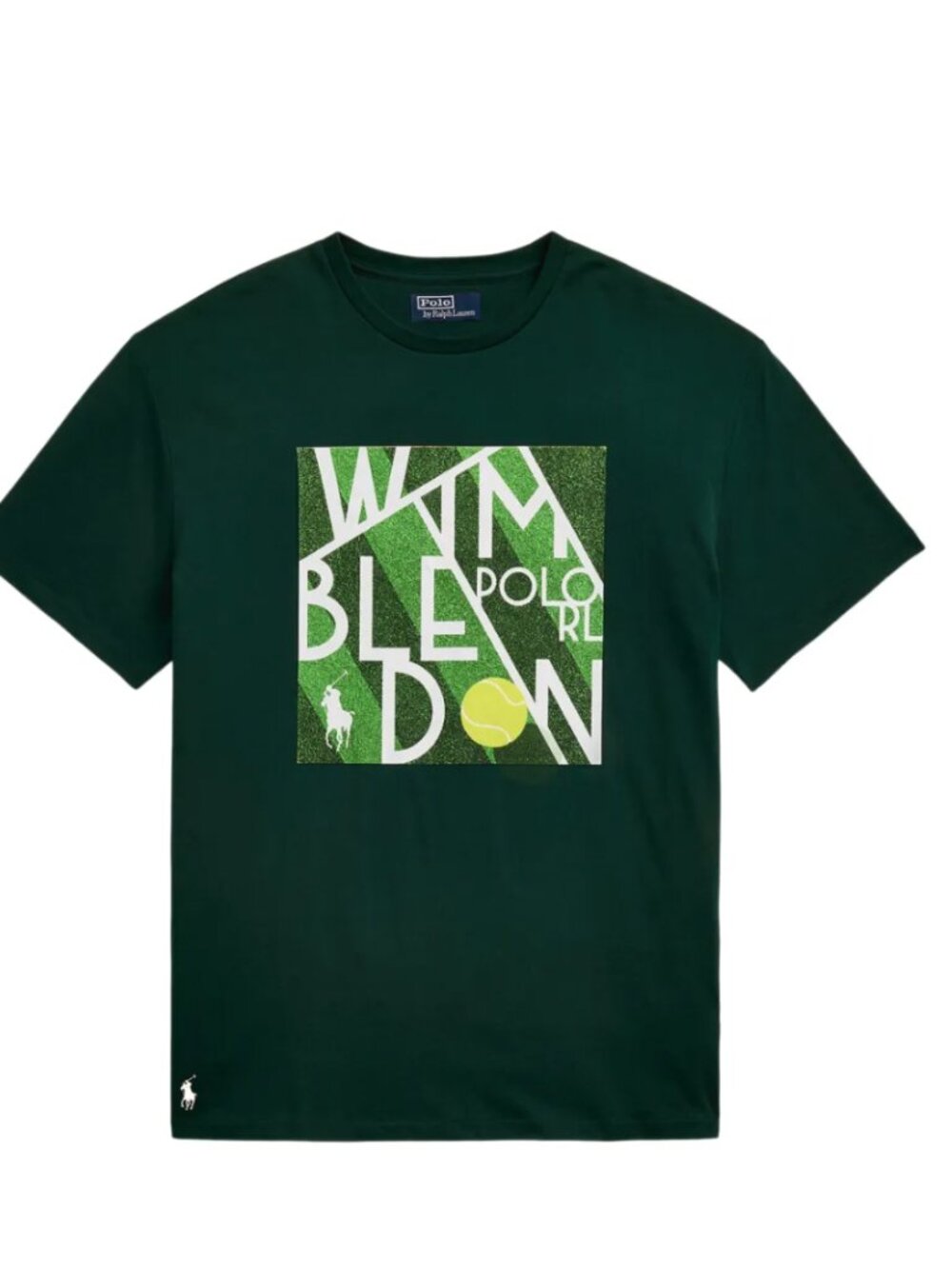 Polo Ralph Lauren - Wimbeldon graphic-print T-shirt - men - Cotton - S - Green